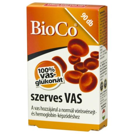 BIOCO SZERVES VAS tabletta 90 DB