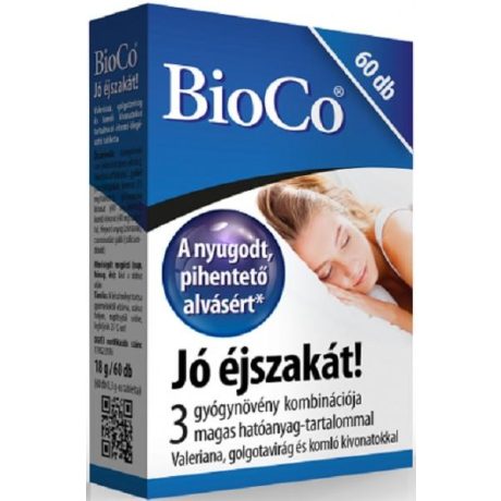 BIOCO JÓ ÉJSZAKÁT tabletta 60 DB