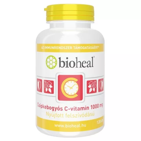 Bioheal Csipkebogyós C-vitamin 1000 mg nyújtott felszívódással 120 db