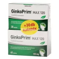 WALMARK Ginkoprim Max 120 mg Tabletta 90 db