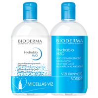   BIODERMA MICELLAFESZTIVÁL 2x500 ml HYDRABIO H2O micellás arclemosó száraz és vízhiányos bőrre 1000 ML