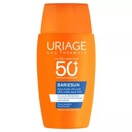 URIAGE BARIÉSUN AQUA FLUID ULTRA-MAT SPF50+ fényvédő mattító hatással 50 ml