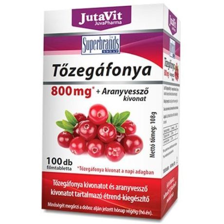 JUTAVIT TŐZEGÁFONYA 800mg tabletta 100 DB