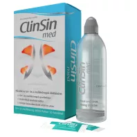   CLINSIN MED orr- és melléküre öblítő készlet (flakon + 16 tasak) 1 db