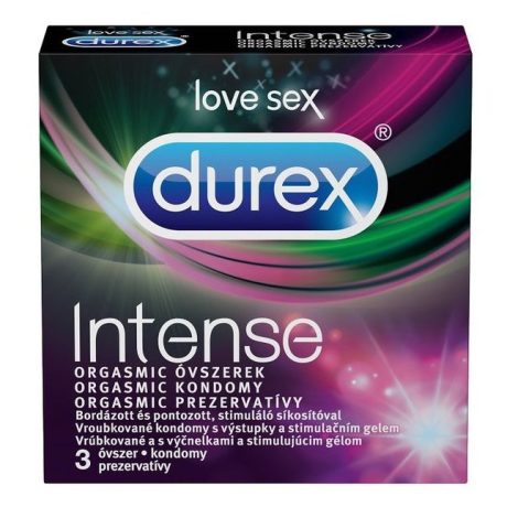 DUREX INTENSE ORGASMIC óvszer 3 DB