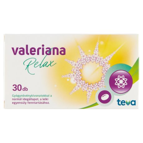 VALERIANA RELAX lágyzselatin kapszula 30 db