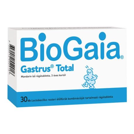 BIOGAIA GASTRUS TOTAL rágótabletta 30 DB