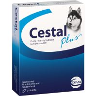 Cestal plus rágótabletta 2x