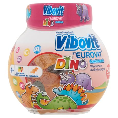 VIBOVIT DINO GUMIVITAMIN gumitabletta 50 db