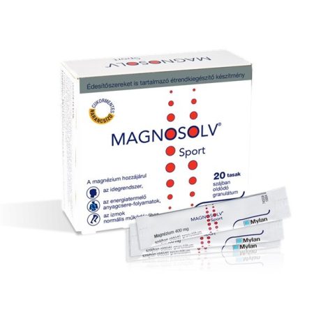 MAGNOSOLV SPORT 400 mg granulátum 20 db