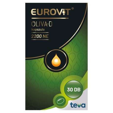 EUROVIT OLIVA-D 2200NE étrendkiegészítő kapszula 30 db