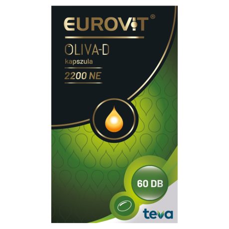 EUROVIT OLIVA-D 2200NE étrendkiegészítő Kapszula 60 db