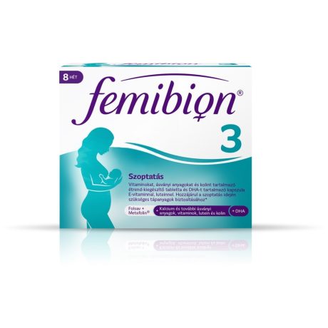 FEMIBION 3 SZOPTATÁS időszakára tabletta + kapszula 56+56 db