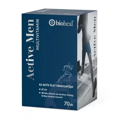 BIOHEAL ACTIVE MEN multivitamin filmtabletta 70 db