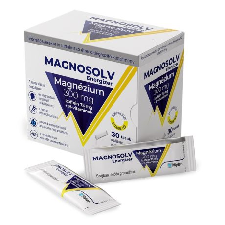Magnosolv Energizer 300 mg granulátum 30 db