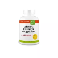  INTERHERB XXL valeriana, citromfű + magnézium tabletta 90 db