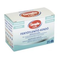 BradoLife fertőtlenítő kendő 25 db