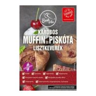   SZAFI FREE KAROBOS MUFFIN ÉS PISKÓTA LISZTKEVERÉK 1000 G (GLUTÉNMENTES, TEJMENTES, TOJÁSMENTES, MAGLISZTMENTES, ZSÍRSZEGÉNY, VEGÁN)