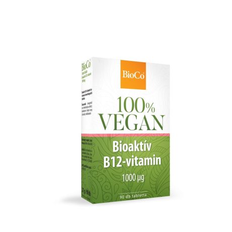 BIOCO 100% VEGAN Bioaktív B12-vitamin 90 db