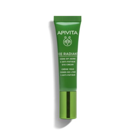 Apivita BEE RADIANT BŐRÖREGEDÉS ÉS FÁRADTSÁG ELLENI FRISSÍTŐ SZEMKÖRNYÉKÁPOLÓ - 15 ml