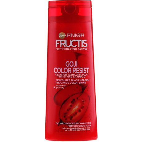 GARNIER Fructis Sampon Color Resist Goji, festett hajra 400 ml