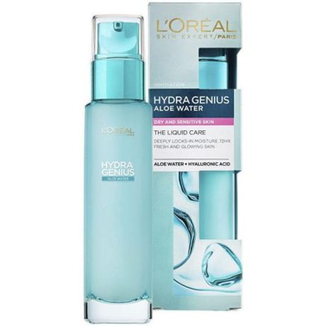 L'Oréal Paris Hydra Genius hidratáló száraz, érzékeny bőrre 70ml