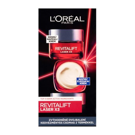 L'Oréal Paris Revitalift Laser duopack Nappali+Éjszakai 50+50ml