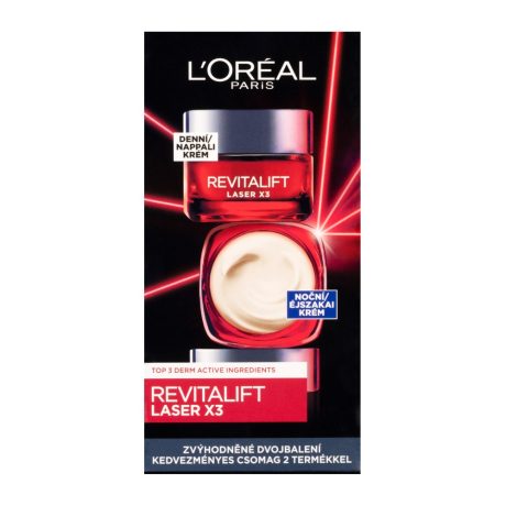 L' ORÉAL Paris Revitalift Laser duopack Nappali+Éjszakai 50+50 ml