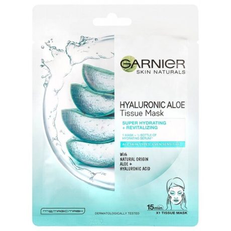 GARNIER Skin textil maszk - Aloe Vera 28 g