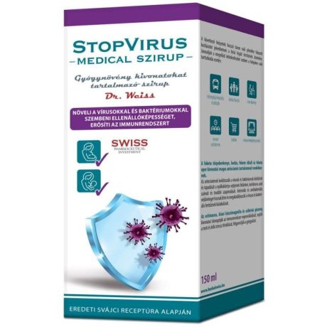 DR. WEISS STOPVÍRUS MEDICAL szirup 150 ml