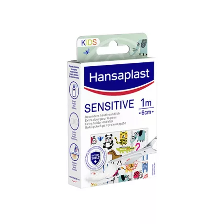 Hansaplast Sensitiv Kids Sebtapasz 1mx6cm 10db