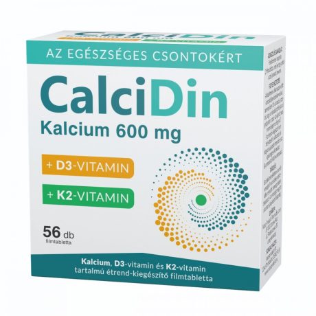 CALCIDIN kalcium+D3+K2 filmtabletta 56 db