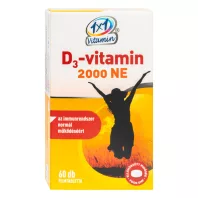 1X1 VITAMIN D3-vitamin 2000 NE filmtabletta 60 db