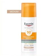 EUCERIN SUN FF50+ oil control krémgél közepes 50 ml