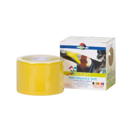 Master-Aid sport kineziológiai tapasz sárga  5 cmx5 m