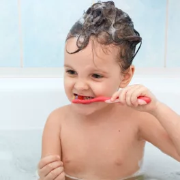 Szájápolás, fogzás